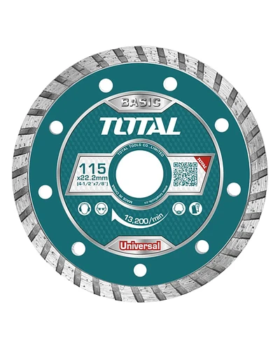 TOTAL DISCO DIAMANTADO TURBO 4 1/2x7.5mm