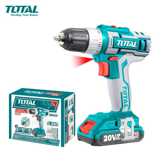 TOTAL TALADRO IMPACTO INAL. 20V 2B+CARG