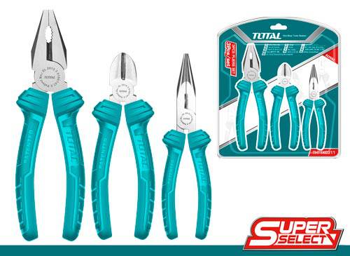 TOTAL SET ALICATE UNIVERSAL 6PUL. 3PZ
