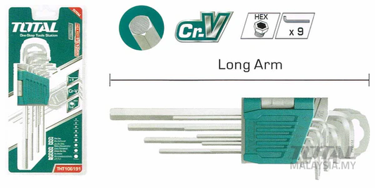 TOTAL LLAVE ALLEN 9PZ ESTRELLA CHICA